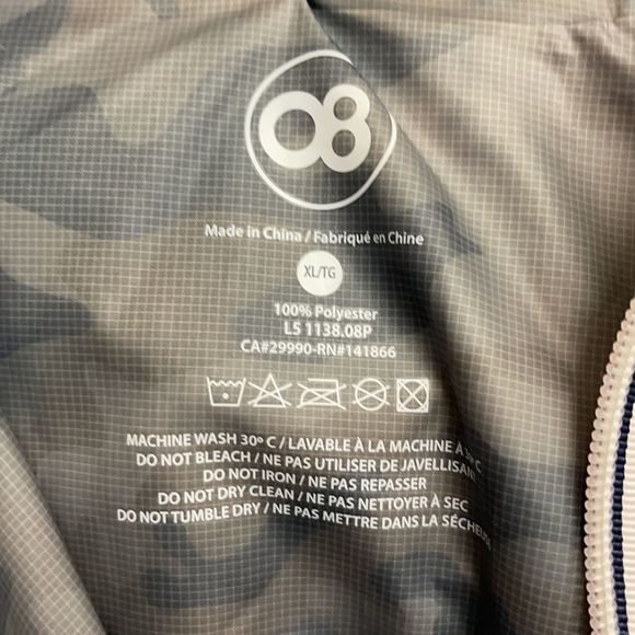 O8 LIFESTYLE Men's Max Printed Zip-Front Jacket - Picture 4 of 7